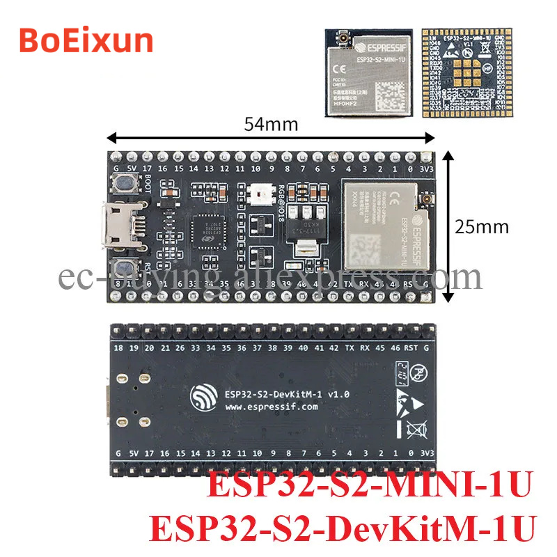 Esp32 S2 - ESP32-S2-DevKitM-1U Макетная плата ESP32 ESP32-S2 ESP32-S2-MINI-1