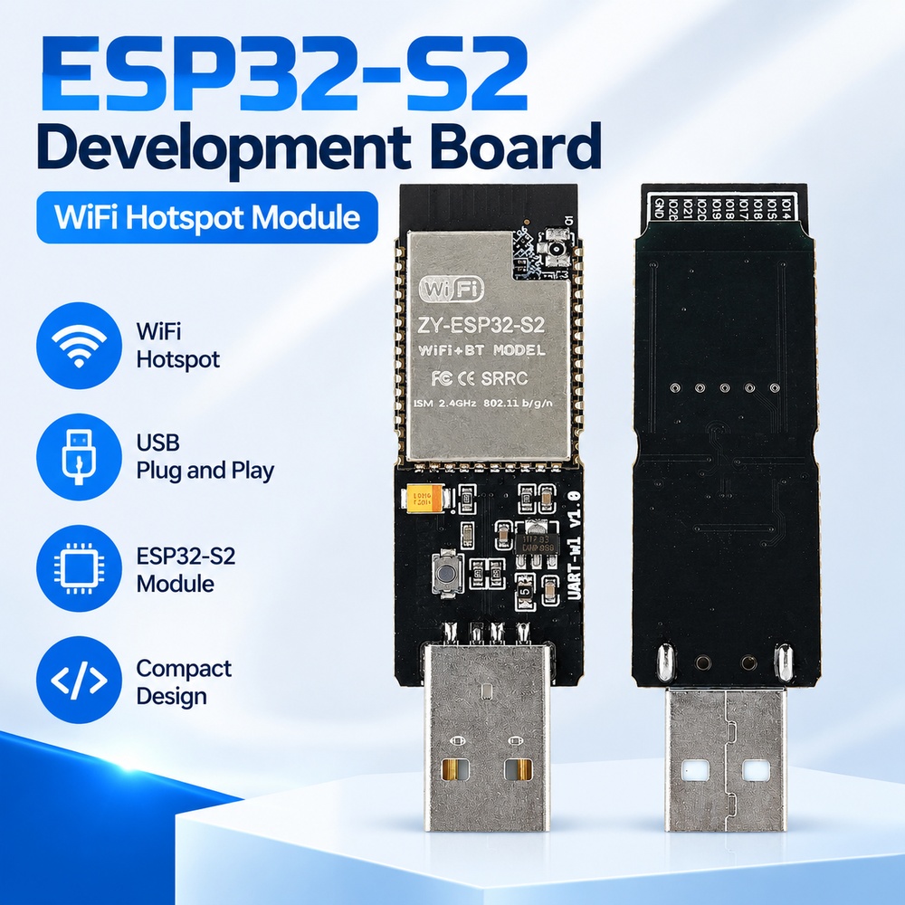 Esp32 S2 - Плата разработки ESP32-S2, модуль Wi-Fi-точки доступа