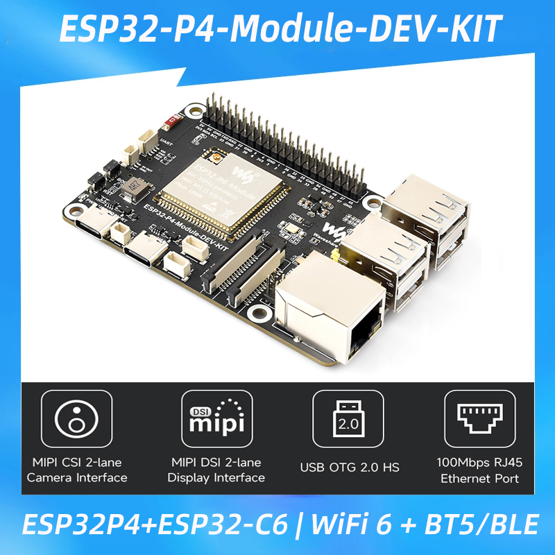 Esp32 P4 - Плата разработки ESP32-P4 + ESP32-C6 с