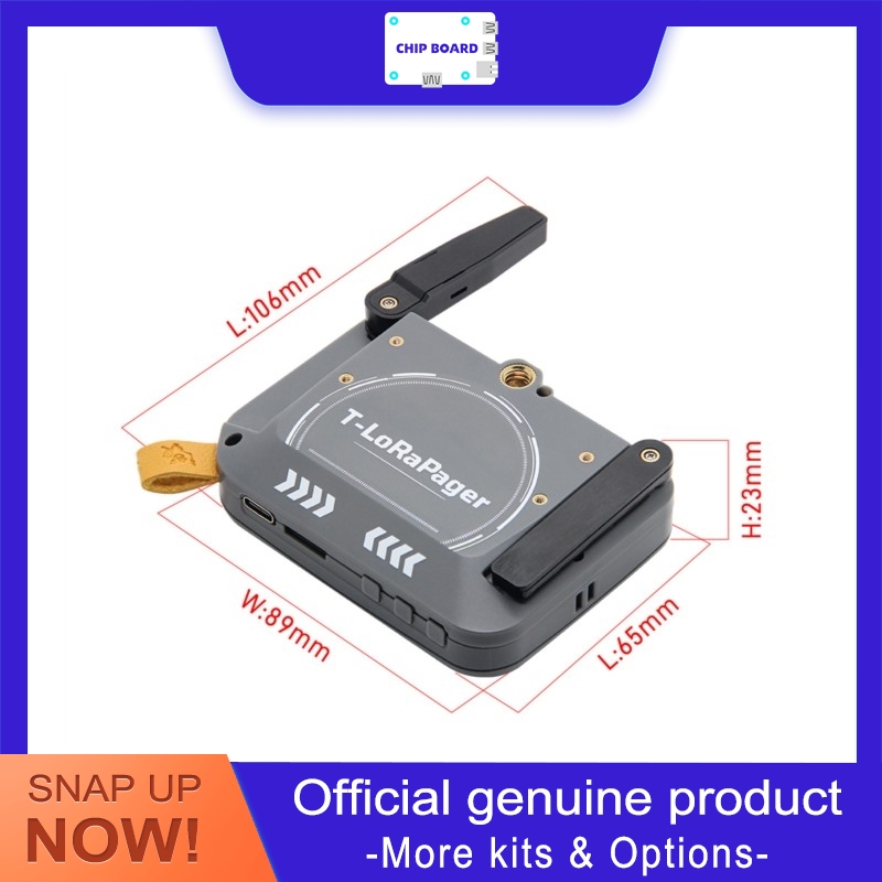Esp32 Uart Module - Ручное устройство связи LILYGO T-LoRa с