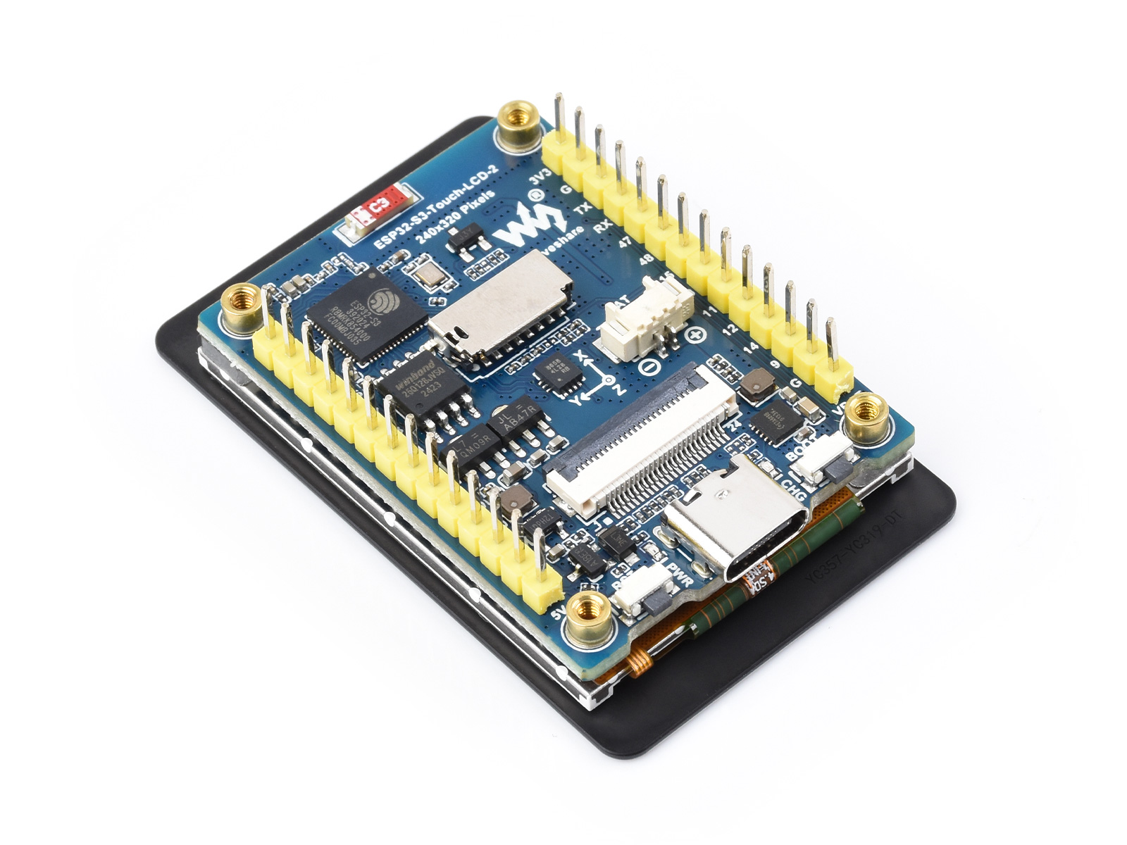 Waveshare ESP32-S3 2-дюймовая  – обзор и цена Esp32 S3