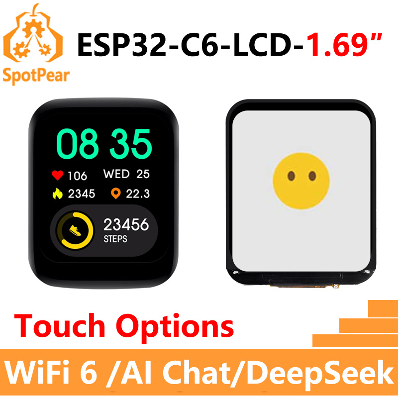 Waveshare ESP32-C6 1,69-дюймов – обзор и цена Esp32 C6