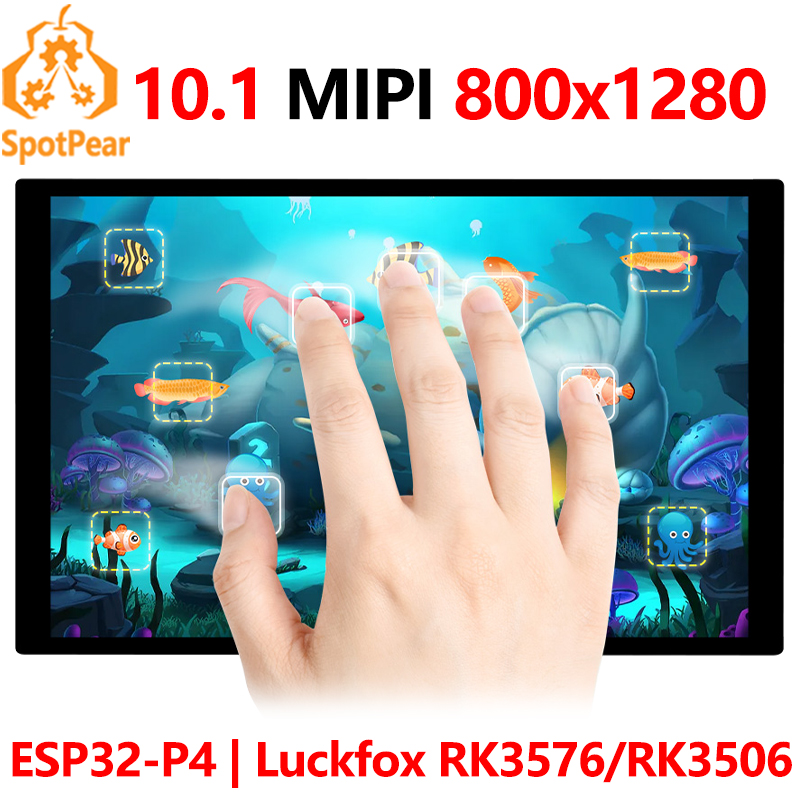Raspberry Pi 10,1-дюймовый ЖК- – обзор и цена Esp32 P4