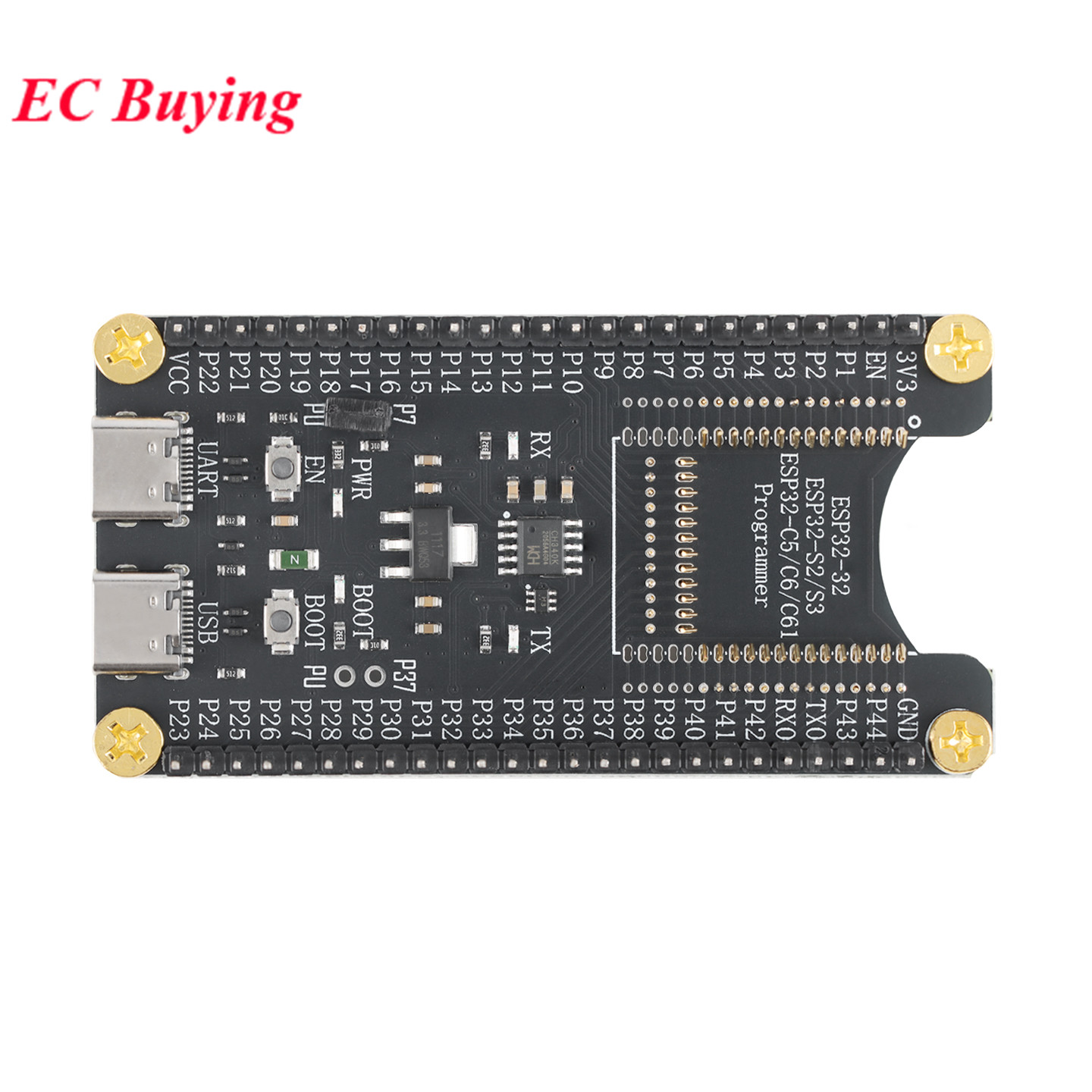 Инструмент для тестового прогр – обзор и цена Esp32 S2