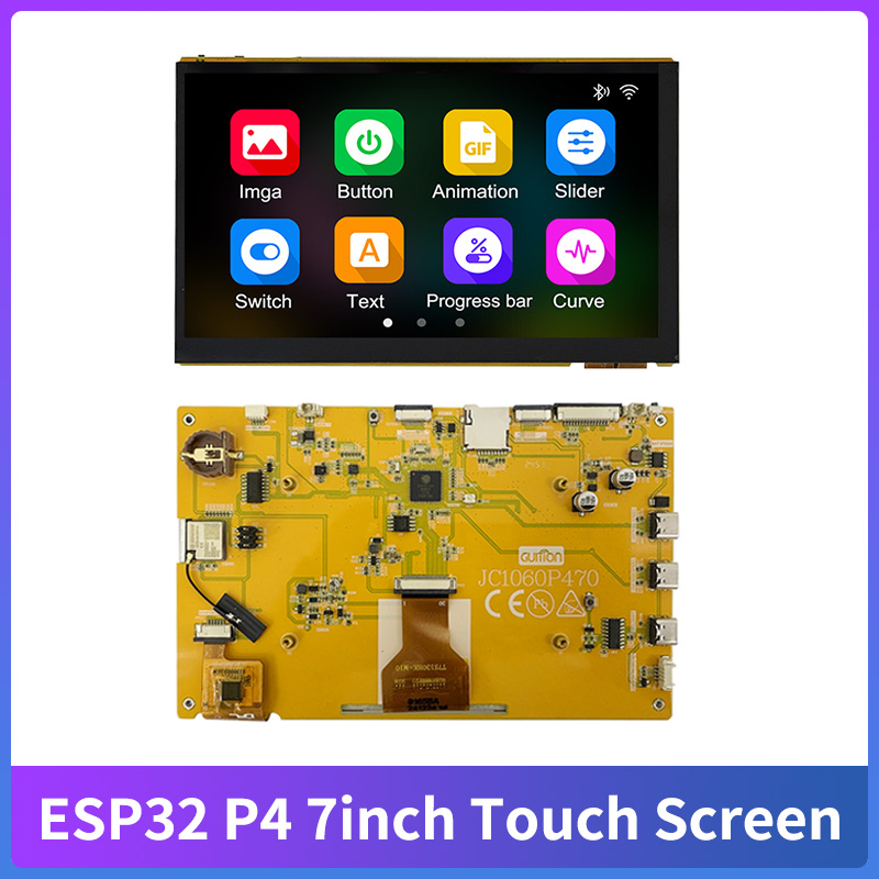 ESP32 P4 7-дюймовая макетная п – обзор и цена Esp32 P4