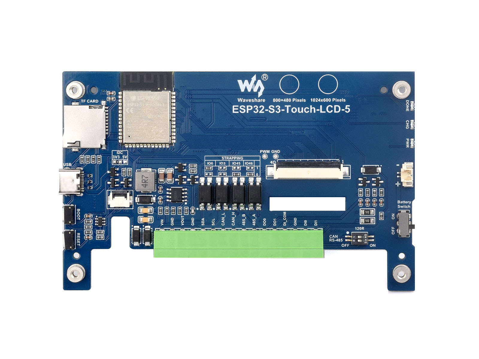 Waveshare ESP32-S3 5-дюймовый  – обзор и цена Esp32 S3