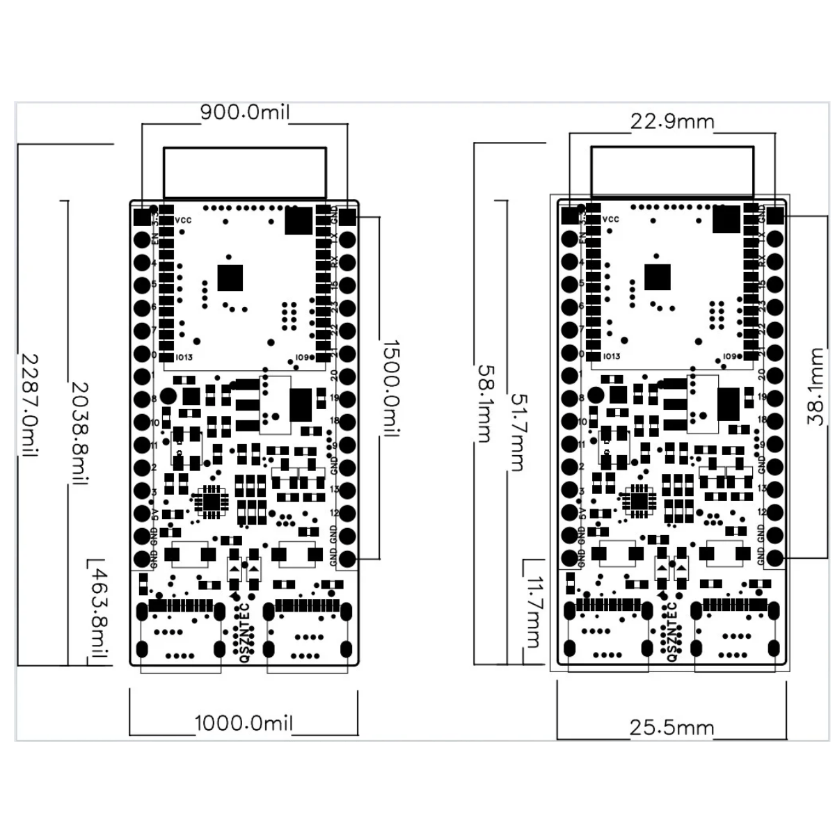 ESP32-C6-DevKitC-1 Основная пл – обзор и цена Esp32 S2