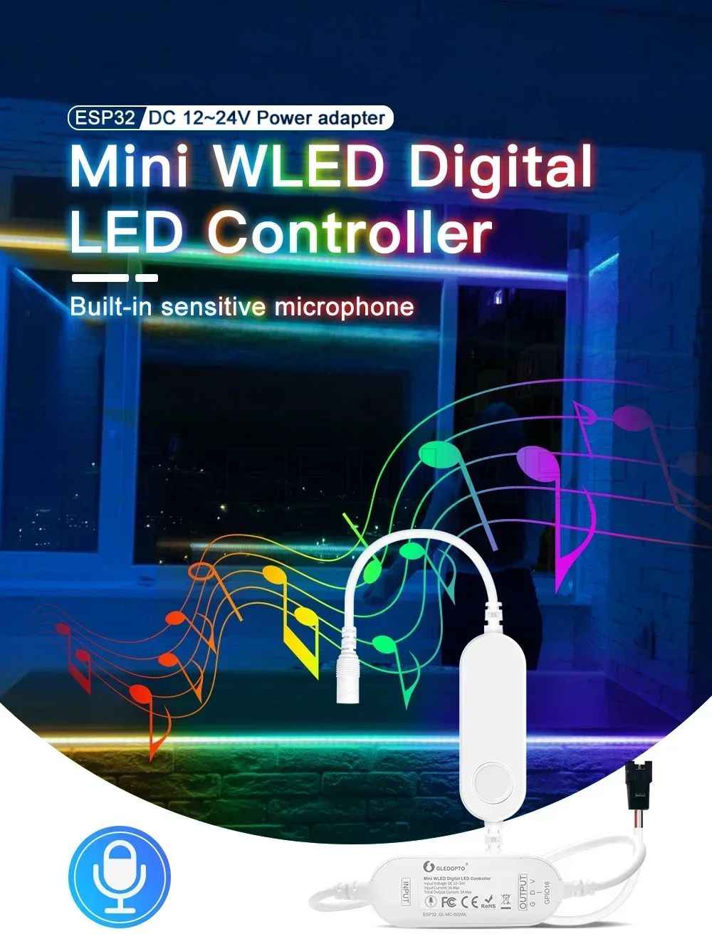 Gledopto ESP8266/ESP32 Мини WL – обзор и цена Esp8266