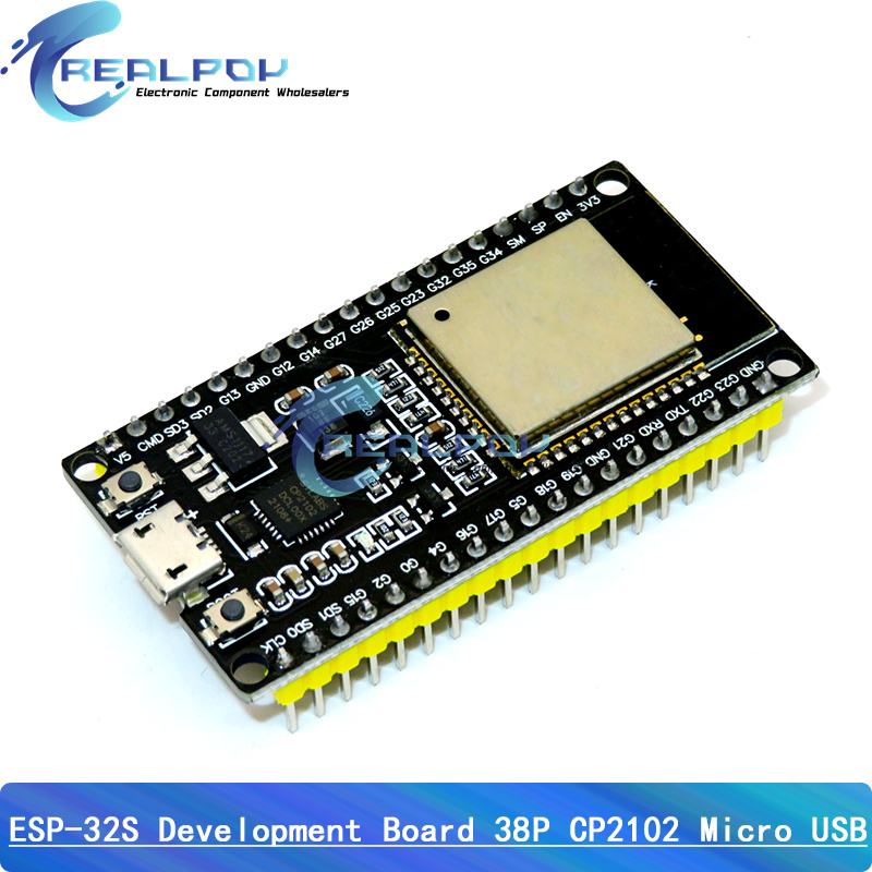 Плата разработки ESPWROOM32 TY – обзор и цена Esp32 Devkit
