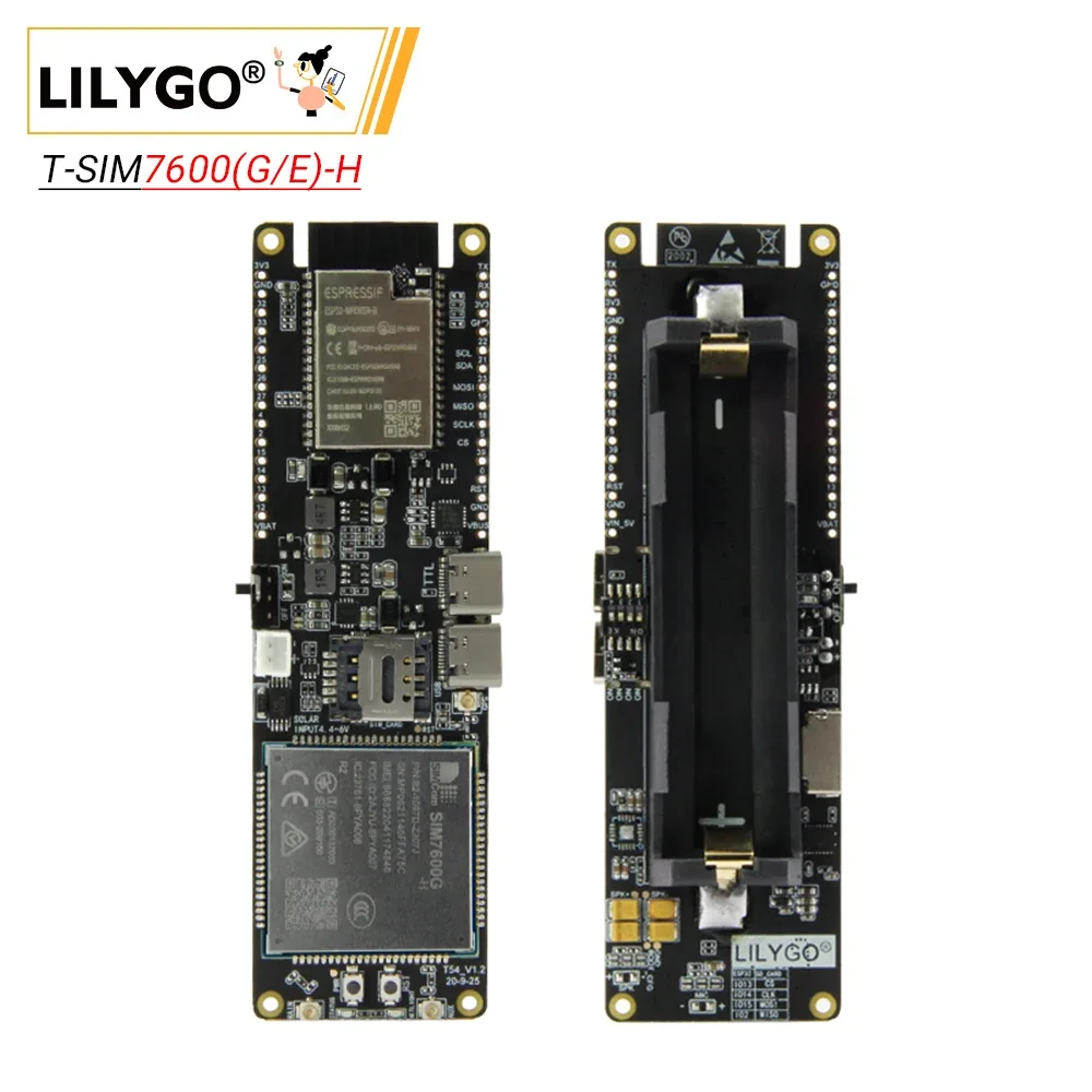 В НАЛИЧИИ LILYGO T-SIM7600G-H  – обзор и цена Esp32