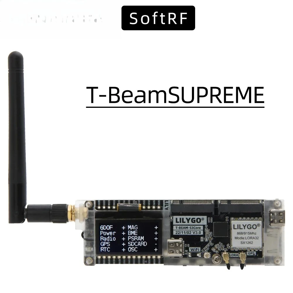 Плата разработки LILYGO SoftRF – обзор и цена Esp32 Wifi Bluetooth Module