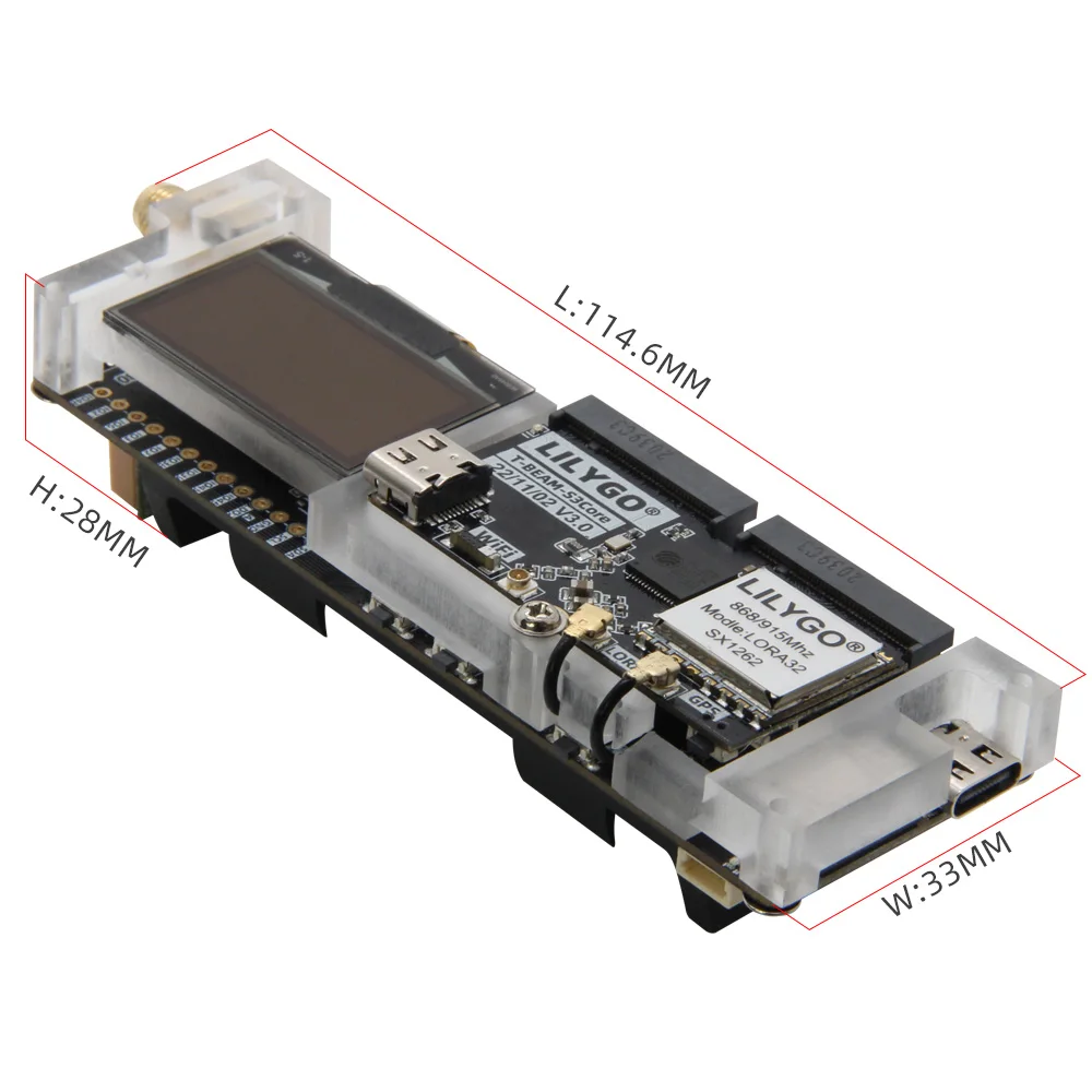 Плата разработки LILYGO SoftRF – обзор и цена Esp32 Wifi Bluetooth Module