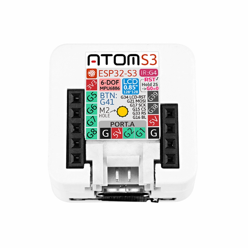 Оригинальный M5Stack ATOMS3 ES – обзор и цена Esp32 Uart Module